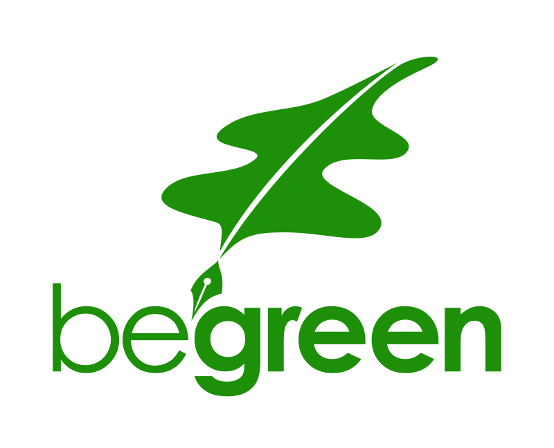 Be Green logo design for cartridge delivery service in Irmo, SC