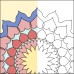 Mandala Coloring Sheet - Basic