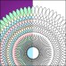 Mandala Coloring Sheet - Geometric Overlap