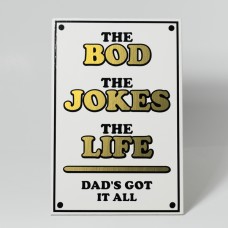 Wall Sign: Dad's Got It All