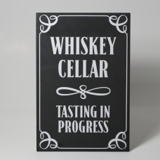 Wall Sign: Whiskey Cellar