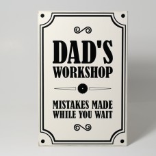 Wall Sign: Dad's Workshop